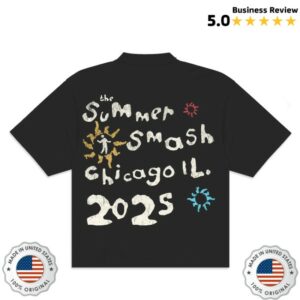 The Summer Smash Store Merch Never End Black T-Shirt