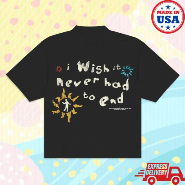 The Summer Smash Store Merch Never End Black T-Shirt