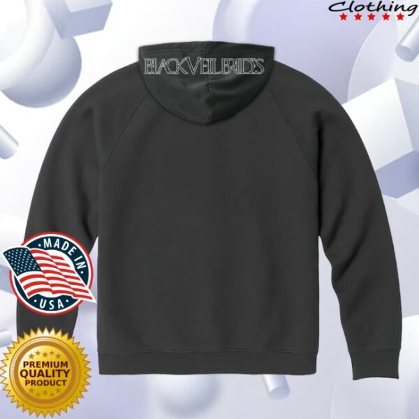 Black Veil Brides Store Merch Burned Wings Hoodie