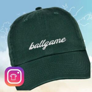 Hello Merch Store Taylor Ballgame Ball Game Hat Hello Merch Store Taylor Ballgame Ball Game Hat