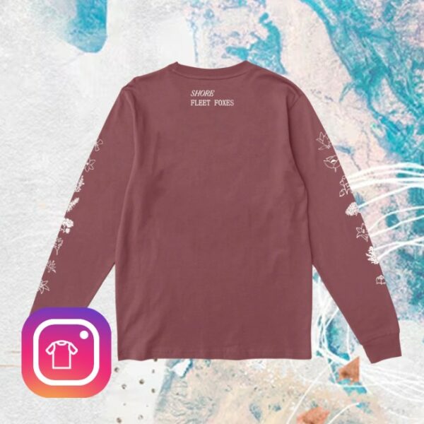 Fleet Foxes Store Merch Dino 5 Years Longsleeve T-Shirt