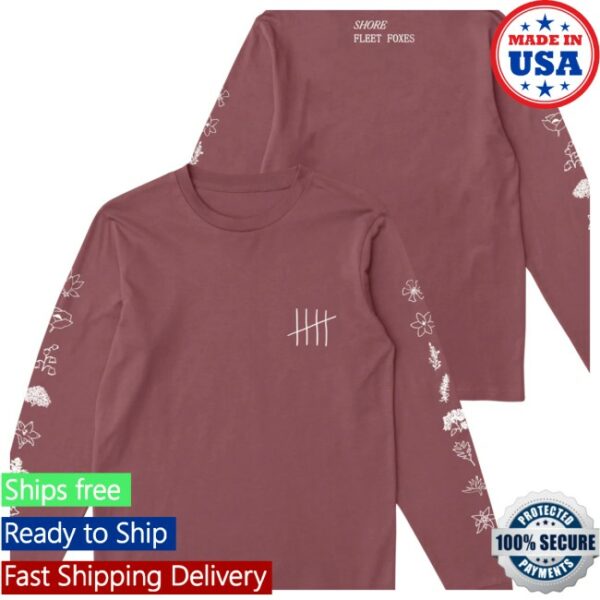 Fleet Foxes Store Merch Dino 5 Years Longsleeve T-Shirt