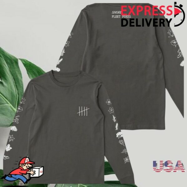 Fleet Foxes Store Shop Merch Dino 5 Years Longsleeve T-Shirt