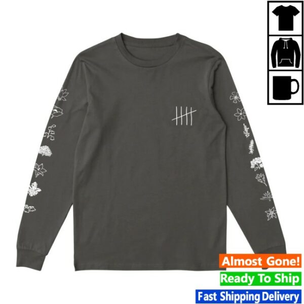 Fleet Foxes Store Shop Merch Dino 5 Years Longsleeve T-Shirt