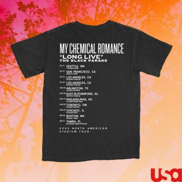 My Chemical Romance Store Merch The Dictator Tour Tee