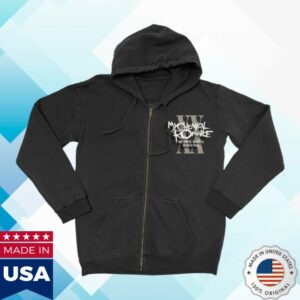 My Chemical Romance Store Merch The Black Parade Tour Zip Hoodie