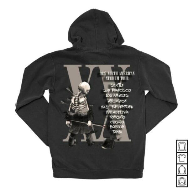 My Chemical Romance Store Merch The Black Parade Tour Zip Hoodie
