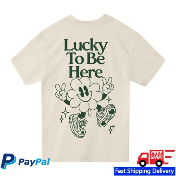 Connor Price Store Merch ‘Lucky To Be Here’ Tee
