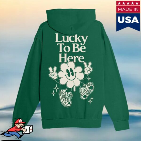 Connor Price Store Merch ‘Lucky To Be Here’ Hoodie