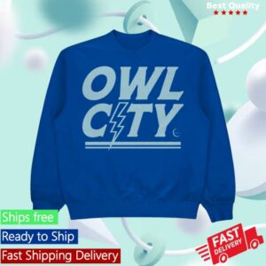 Owl City Music Store Merch Lightning Crewneck