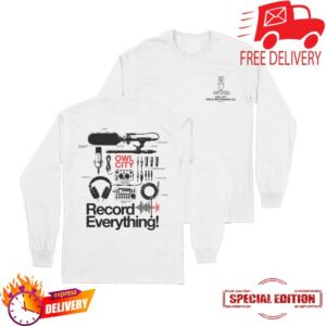 Owl City Music Store Merch Record Everything Long Sleeve