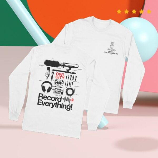 Owl City Music Store Merch Record Everything Long Sleeve