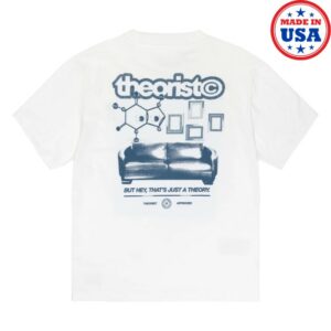 Theoryverse Store Merch Theorist© Gtlive Secret White Tee