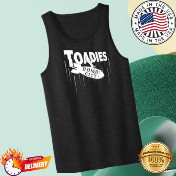 Toadies Official Store Merch Toadies Bomb City Tank Top