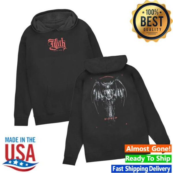 Blizzard Gear Merch Store Diablo Lilith Blessed Mother Pullover Hoodie
