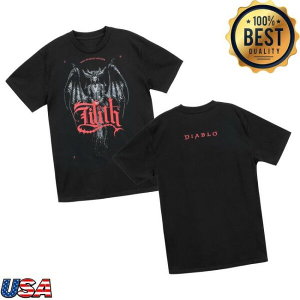 Blizzard Gear Merch Store Diablo Lilith Blessed Mother T-Shirt
