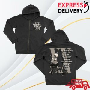 My Chemical Romance Merch Store The Black Parade Tour Zip Hoodie