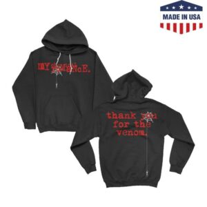 My Chemical Romance Merch Store Tyftv Spiderweb Hoodie
