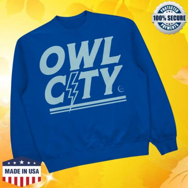 Owl City Merch Store Lightning Crewneck