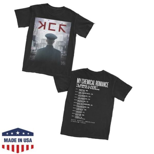 Mychemicalromance Merch Store The Dictator Tour Tee