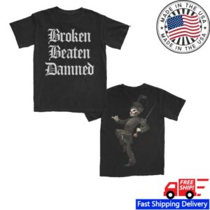 Mychemicalromance Merch Store Broken Beaten Damned Tee