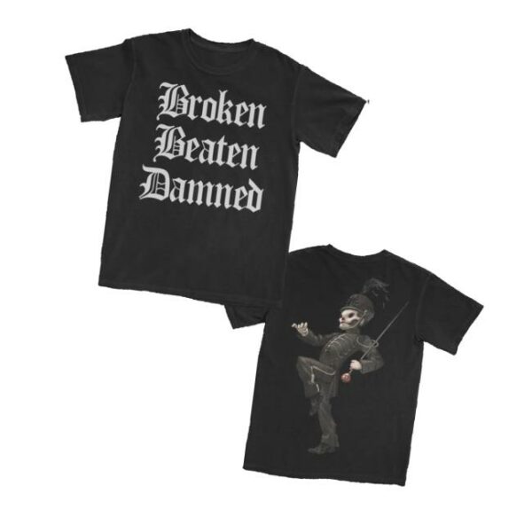 Mychemicalromance Merch Store Broken Beaten Damned Tee