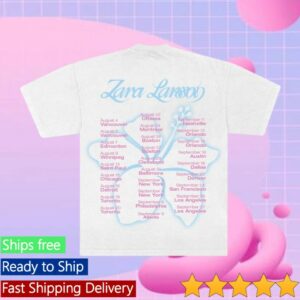 Zara Larsson Store Merch Sparkle Date Back Tour Tee