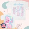 kenny zara larsson store merch sparkle date back tour tee sd