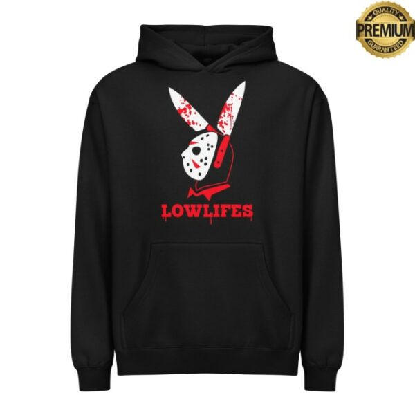 District 13 Clothing Store Merch Lowlifes Killer Bunny Hoodie