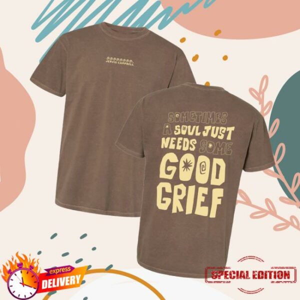 Jervis Campbell Shop Merch Good Grief Espresso Tee