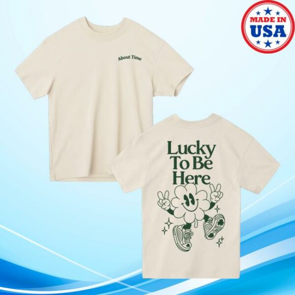 Connor Price Merch Store Lucky To Be Here Tee
