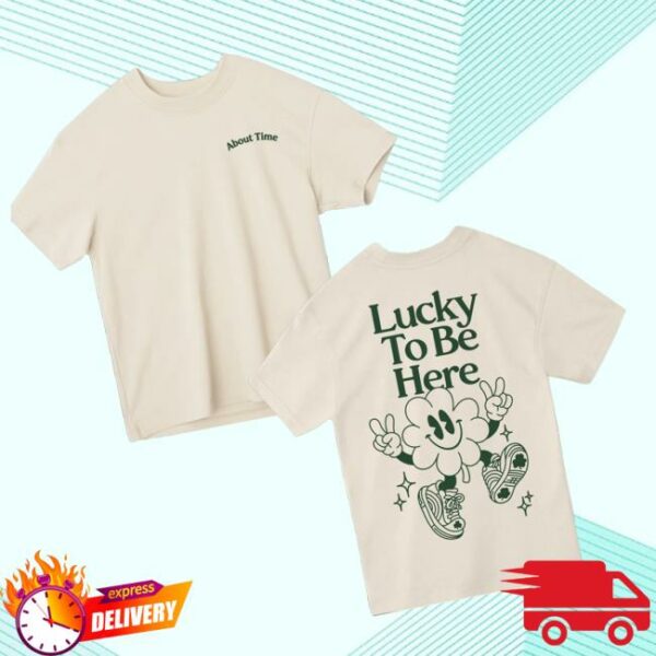 Connor Price Merch Store Lucky To Be Here Tee