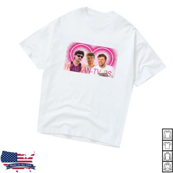 Sidemen Clothing Merch Italian Tv 2S T-Shirt