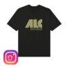 Alc Records Merch Store Alc Nouveau Logo Tee