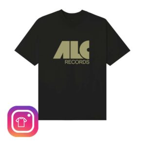 Alc Records Merch Store Alc Nouveau Logo Tee