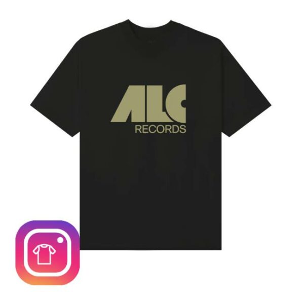 Alc Records Merch Store Alc Nouveau Logo Tee