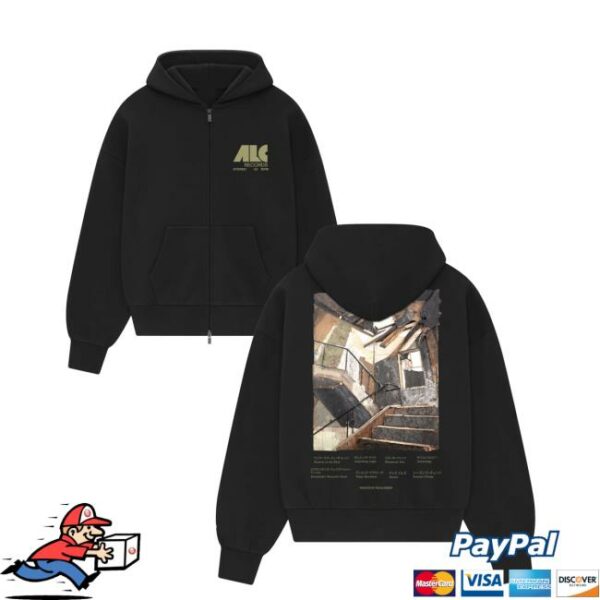 Alc Records Merch Store Tga Lp Cover Zip Hoodie