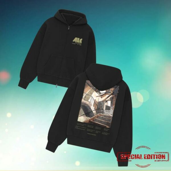 Alc Records Merch Store Tga Lp Cover Zip Hoodie