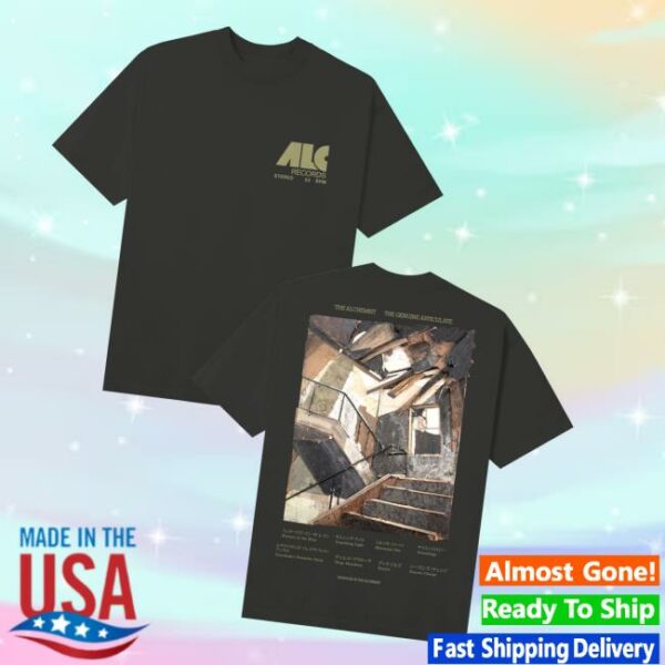 Alc Records Merch Store Tga Lp Cover Tee Black