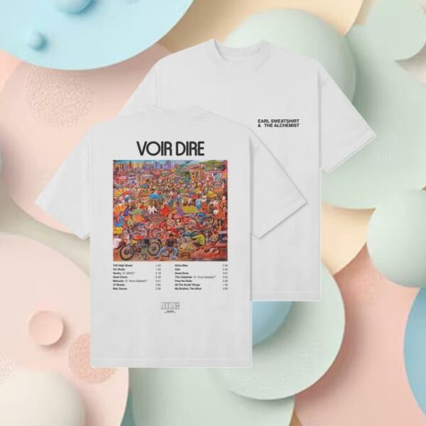 Alc Records Merch Store Voir Dire T-Shirt