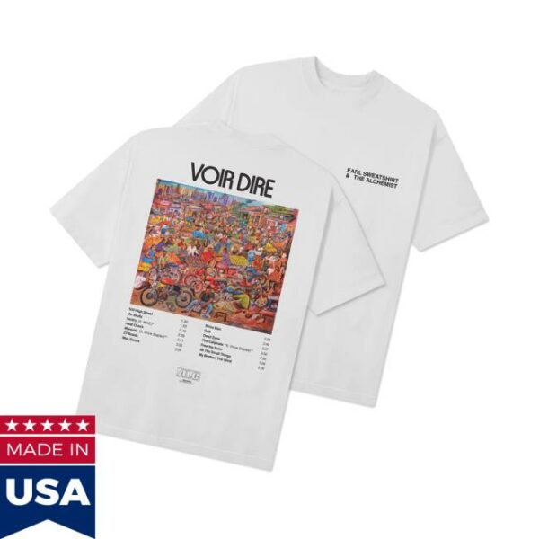 Alc Records Merch Store Voir Dire T-Shirt