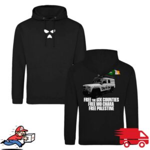 Kneecap Merch Store Free The Six Counties Hoodie