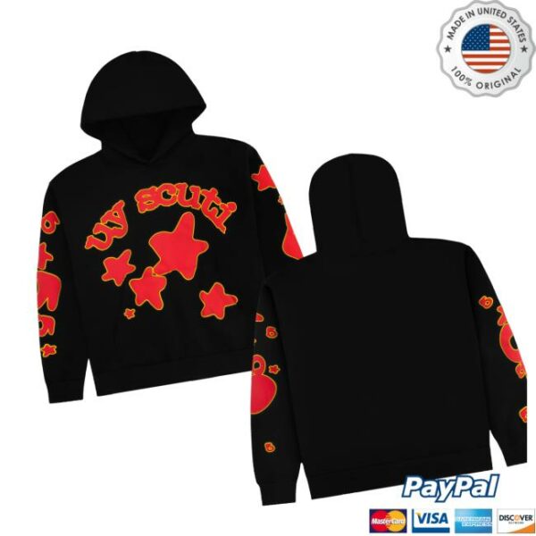 Uy Scuti Merch Store Sp5der X Uy Scuti 3 Hoodie