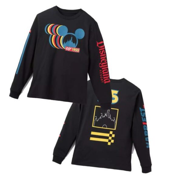 Disney Store Merch Disneyland Long Sleeve Racing T-Shirt
