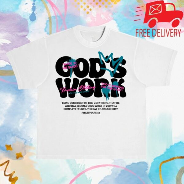Proclaim Merch Store God’s Work Urban T-Shirt