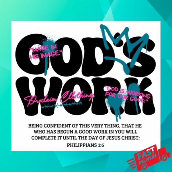Proclaim Merch Store God’s Work Urban T-Shirt