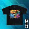 Proclaim Merch Store Pray Grind Repeat Black Red Graffiti T-Shirt