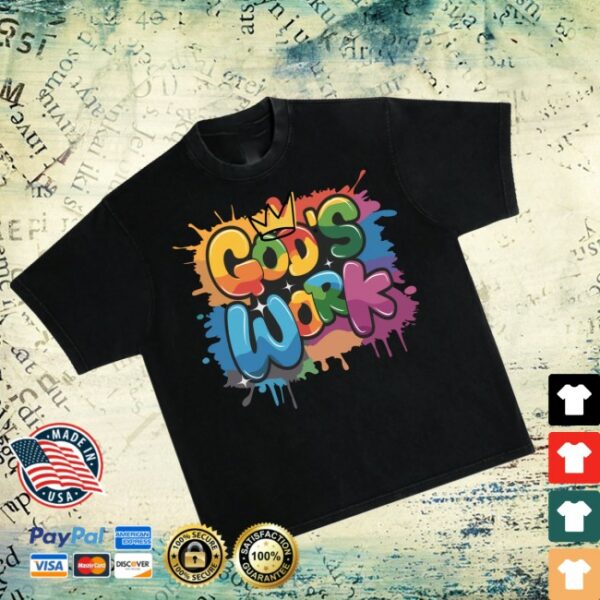 Proclaim Merch Store God’s Work Graffiti T-Shirt