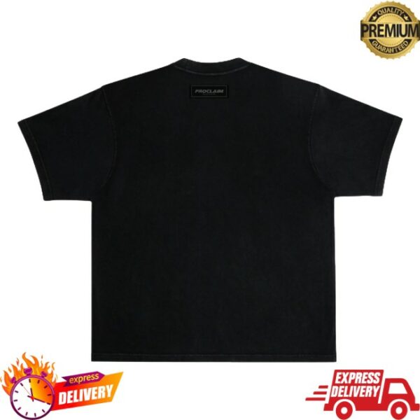 Proclaim Merch Store Pray Grind Repeat Black Red Graffiti T-Shirt
