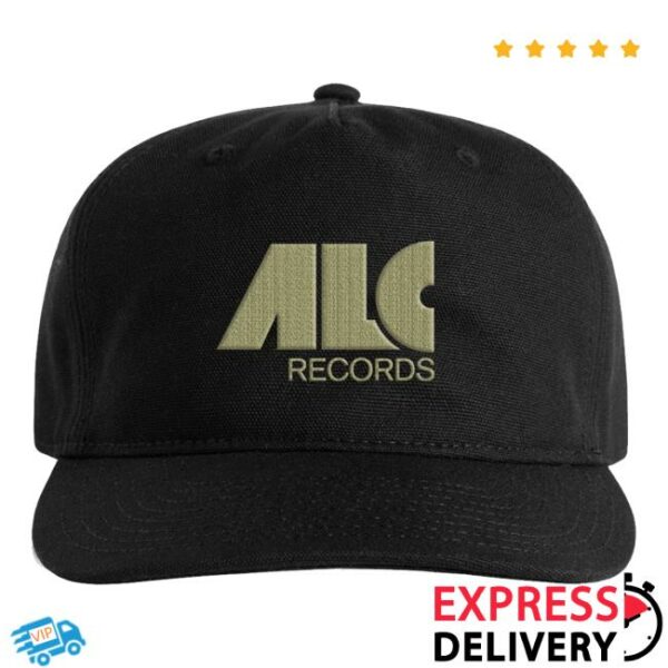 Alc Records Merch Store Alc Nouveau Cap Black